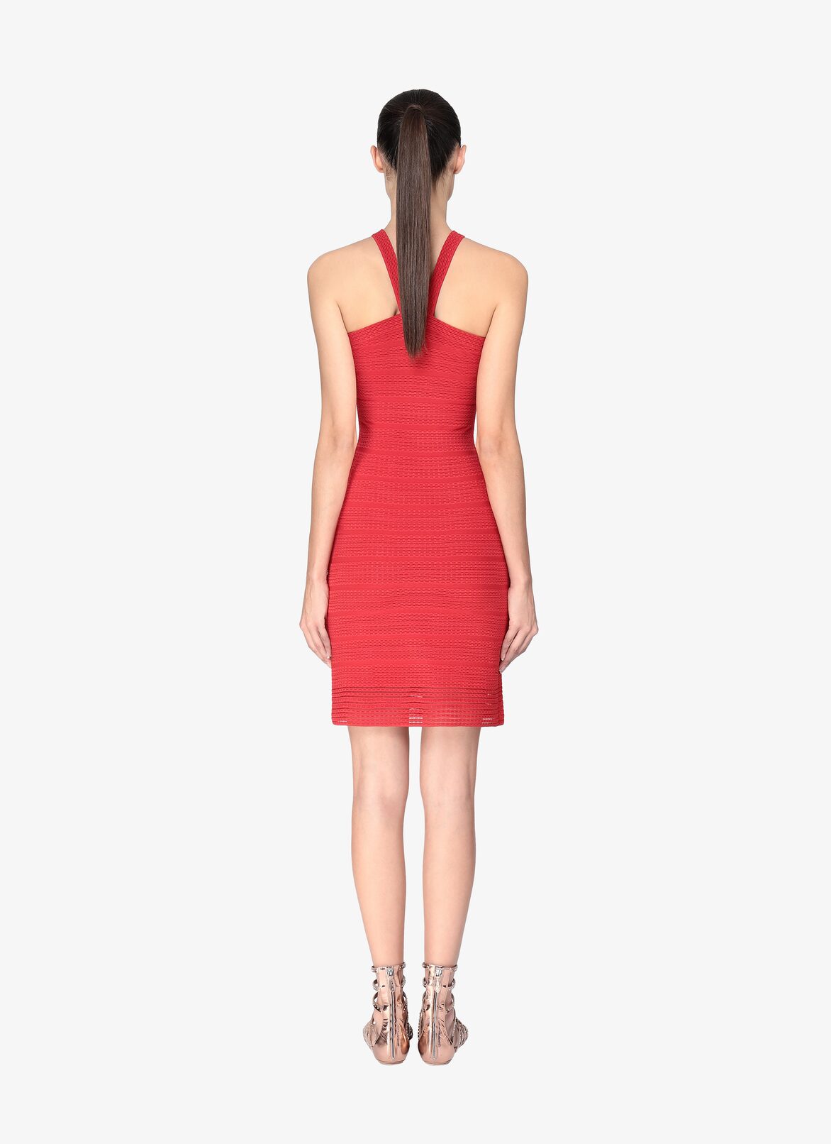 Halter Dress ALAÏA RED HALTER DRESS